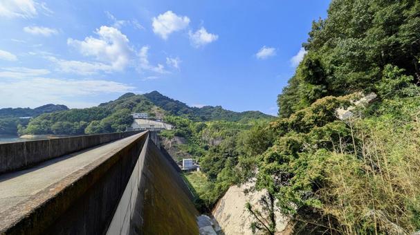 玉川ダム-27 玉川ダム-27 今治市,玉川ダム,新緑の写真素材