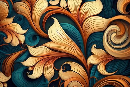 壁紙模様4の写真