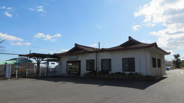 多度駅　駅舎　養老鉄道　養老線 多度駅,駅舎,養老鉄道の写真素材
