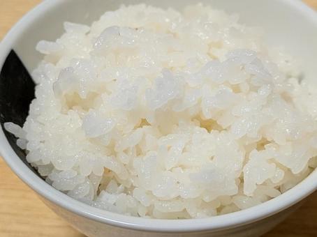 白ごはんのアップの写真