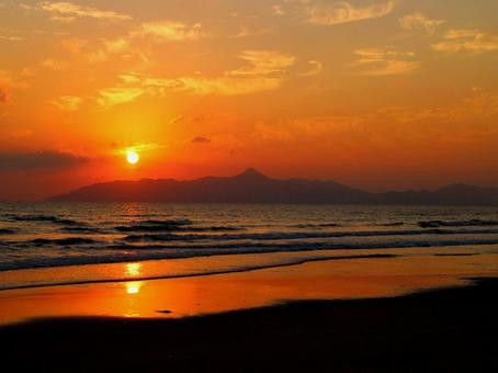 太陽と空の写真