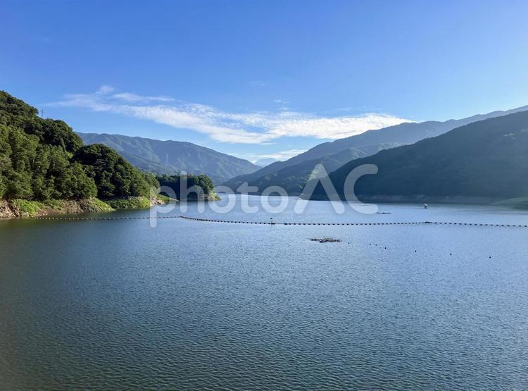 草木ダム　群馬県みどり市 草木ダム,草木湖,湖の写真素材
