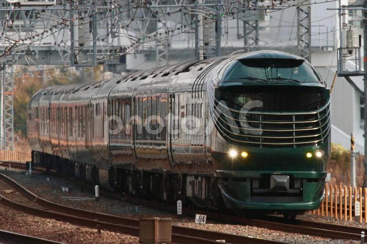 豪華列車　瑞風がゆく 鉄道,電車,列車の写真素材