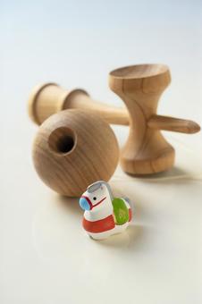 午年　年賀状素材の写真