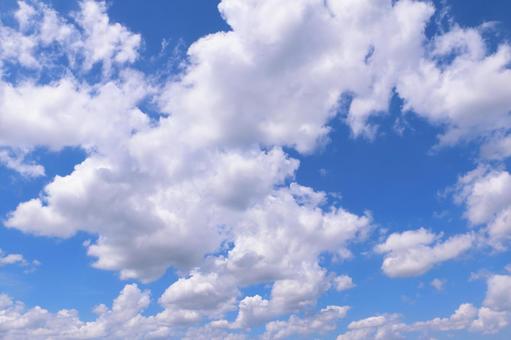 空の背景 空,青空,雲の写真素材