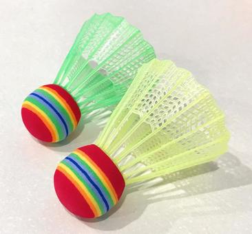 バトミントンシャトル バトミントンシャトル,バドミントン,スポーツの写真素材