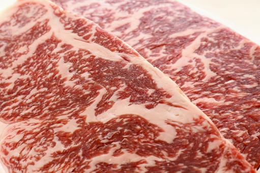 ステーキ肉（サーロイン） ステーキ肉,サーロイン,霜降りの写真素材