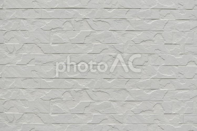 白いおしゃれな石壁素材 白い壁,白,石壁の写真素材