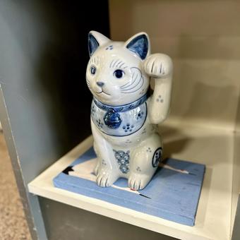 招き猫 招き猫の写真