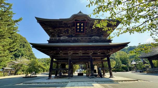 本殿 本殿 建長寺,禅寺,寺社仏閣の写真素材