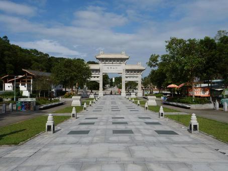 香港 宝蓮禅寺 香港 宝蓮禅寺 宝蓮禅寺,香港,ホンコンの写真素材