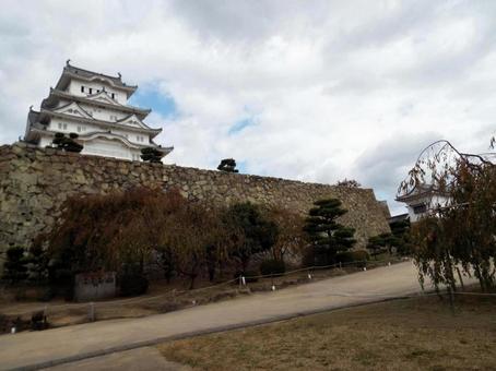 【風景写真】姫路城の風景 【風景写真】姫路城の風景の写真