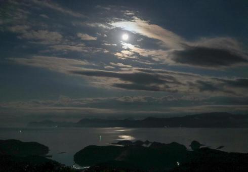 月明りの夜 月明りの夜の写真
