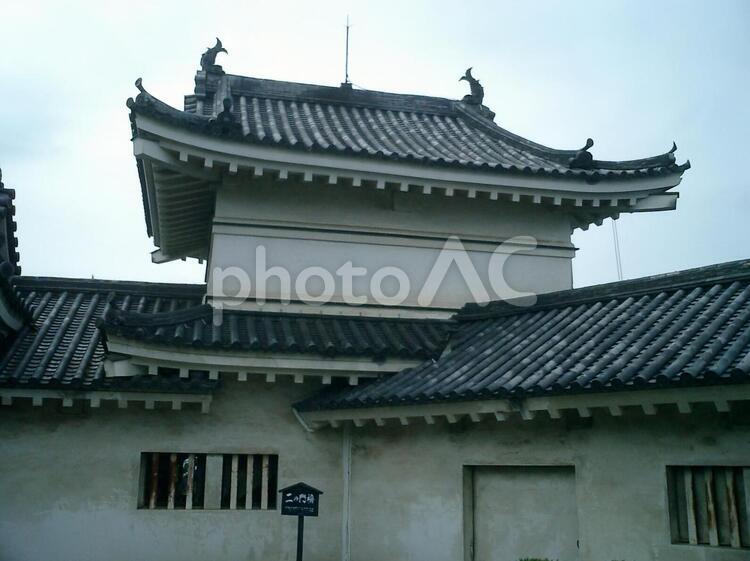 和歌山城二の門櫓 和歌山城の写真素材