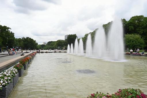 上野恩賜公園 上野恩賜公園 上野恩賜公園,大噴水,東京の写真素材