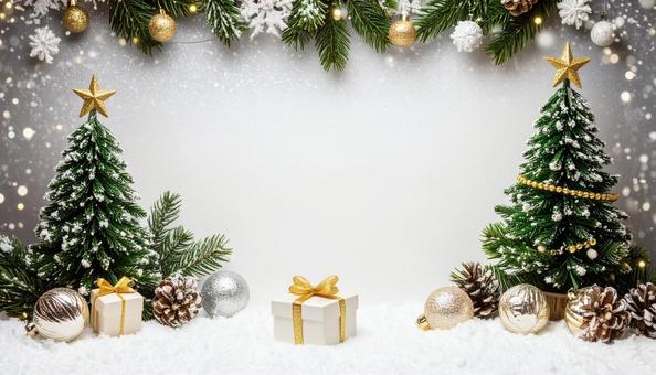 クリスマスのテキストスペース クリスマスのテキストスペースの写真
