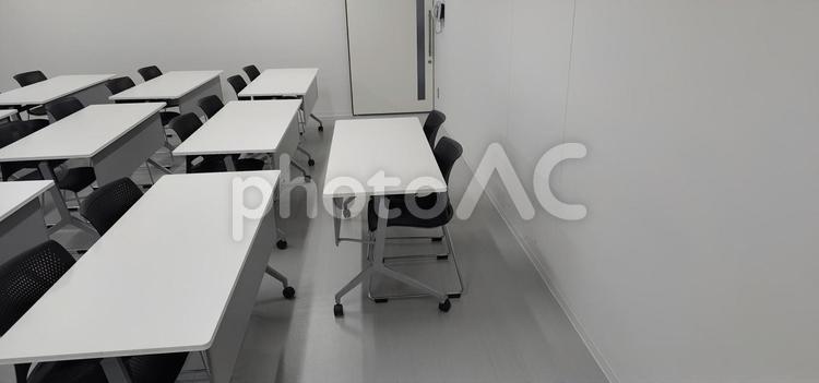 市民センター　研修室　風景 ドア,壁,会議の写真素材