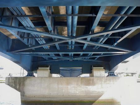 橋脚 橋の下 橋脚 橋の下 橋脚,橋,橋の下の写真素材