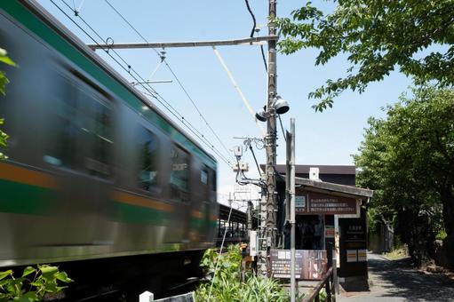 ［神奈川県鎌倉市］北鎌倉駅 鎌倉,北鎌倉駅,jr横須賀線の写真素材