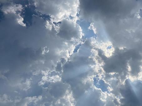 秋空 高層雲 秋空 高層雲の写真