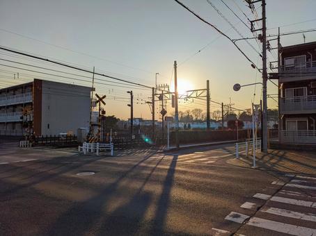 夕焼け 夕焼けの写真