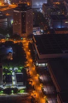 都市夜景 都市夜景の写真