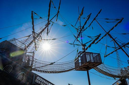 静岡県　広野海岸公園の風景 静岡,静岡県,静岡市の写真素材