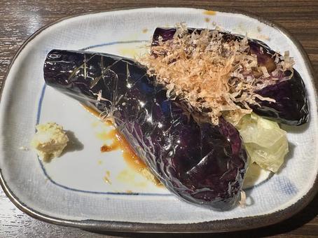 揚げなす 揚げなす,茄子,あげものの写真素材