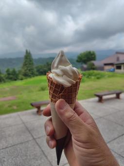 ソフトクリーム 高原 ソフトクリーム 高原の写真