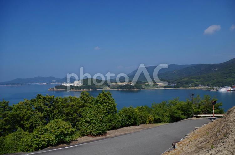 小豆島の風景 小豆島,香川県,瀬戸内海の写真素材