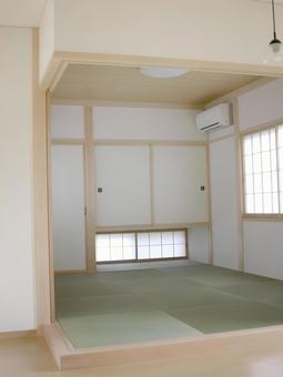 和室　小上がり　畳 窓,リフォーム,建築の写真素材