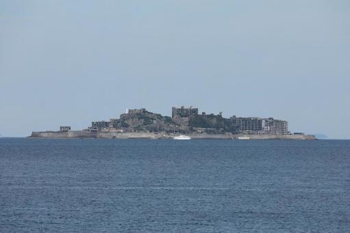 軍艦島（端島） 軍艦島,端島,長崎の写真素材