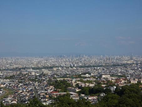 街 街 景色,街,展望台の写真素材