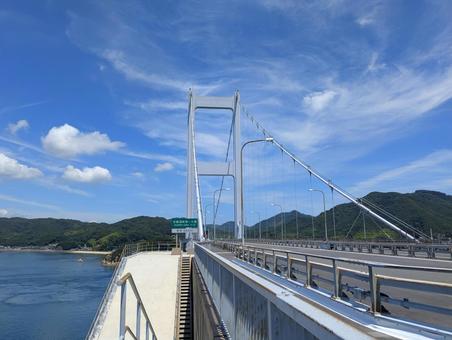しまなみ海道-110 しまなみ海道,晴天,イメージの写真素材