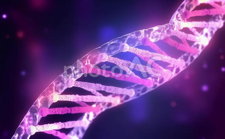 DNA配列イメージ医療医学 dna,遺伝子,rnaの写真素材