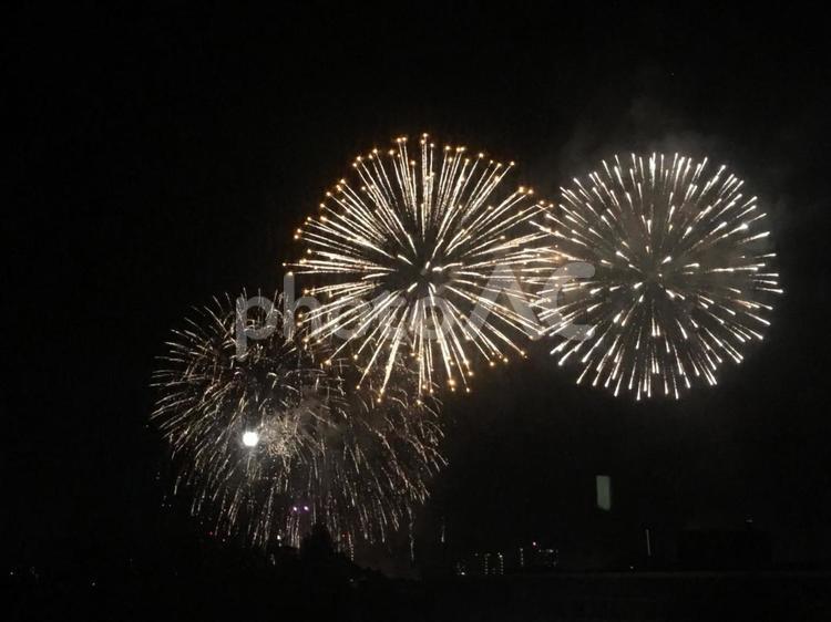 大濠公園　花火大会 大濠公園,花火大会,花火の写真素材