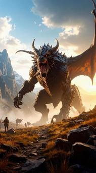 ゲームのモンスター なんか狂暴なのA ゲームのモンスター なんか狂暴なのAの写真