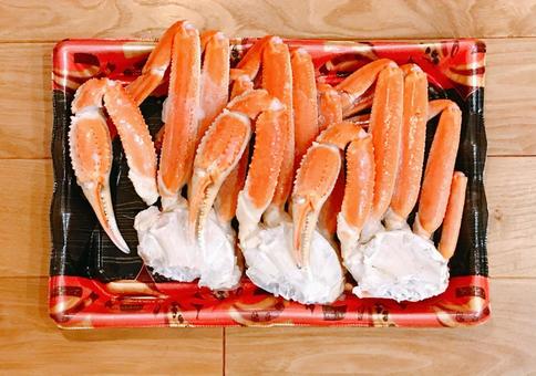 ズワイ蟹 ズワイ蟹,茹でズワイガニ,ボイルズワイガニの写真素材