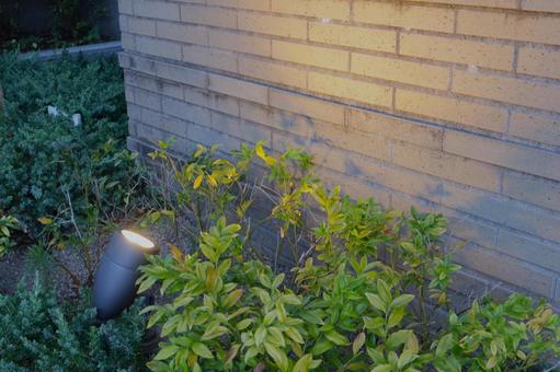 Photo, garden light, solar light, court, 