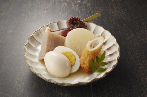 おでん盛り合わせ おでん盛り合わせ おでん,盛り合わせ,具材の写真素材