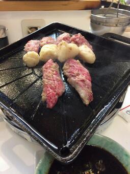 焼肉 焼肉,鉄板,ホルモンの写真素材