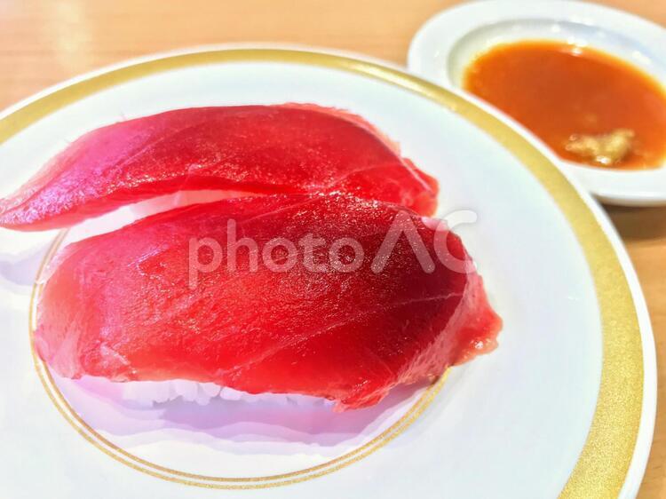 マグロのお寿司 寿司,回転ずし,マグロの写真素材