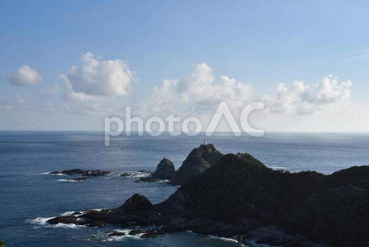 夏の都井岬 都井岬,夏,海岸の写真素材