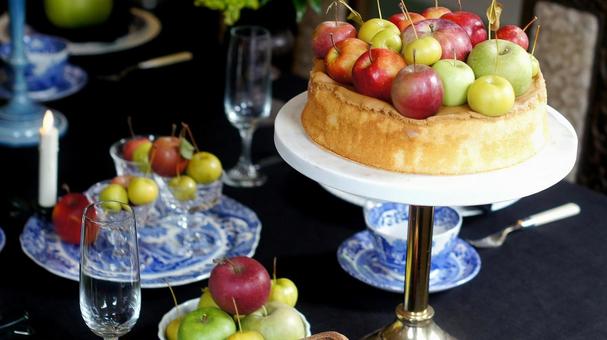 ハロウィン-269 ハロウィン-269 ハロウィン,リンゴ,姫リンゴの写真素材