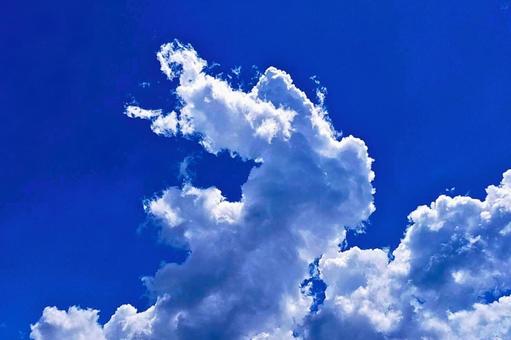 2025年8月の空6 2025年8月の空6 夏空,青空,晴天の写真素材