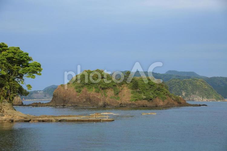 兵庫県香美町　但馬松島 但馬松島,島,無人島の写真素材