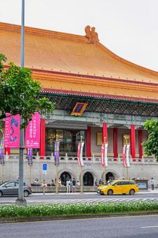 台湾・台北 国家劇場(国家両庁院) 台湾・台北 国家劇場(国家両庁院) 台湾,台北,国家劇場の写真素材