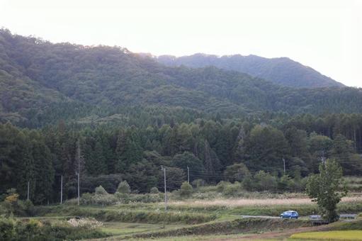 山々 山,山々,田舎の写真素材