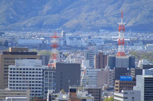 長野市の眺め 中御所 長野市の眺め 中御所の写真