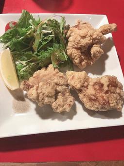 唐揚げ 唐揚げ 唐揚げ,揚げ物,食べ物の写真素材